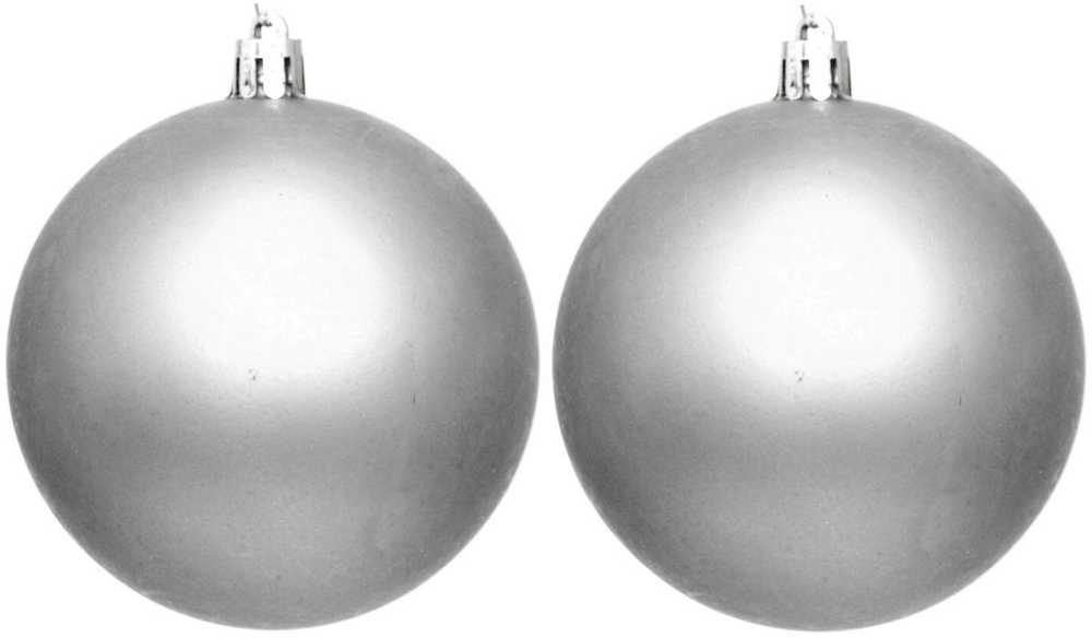 Mondex KOOPMAN DEKORATYVINIS PLASTIKINIS KUMULYS, Saugus, 6 vnt., 80 mm skersmens, SIDABRINIS