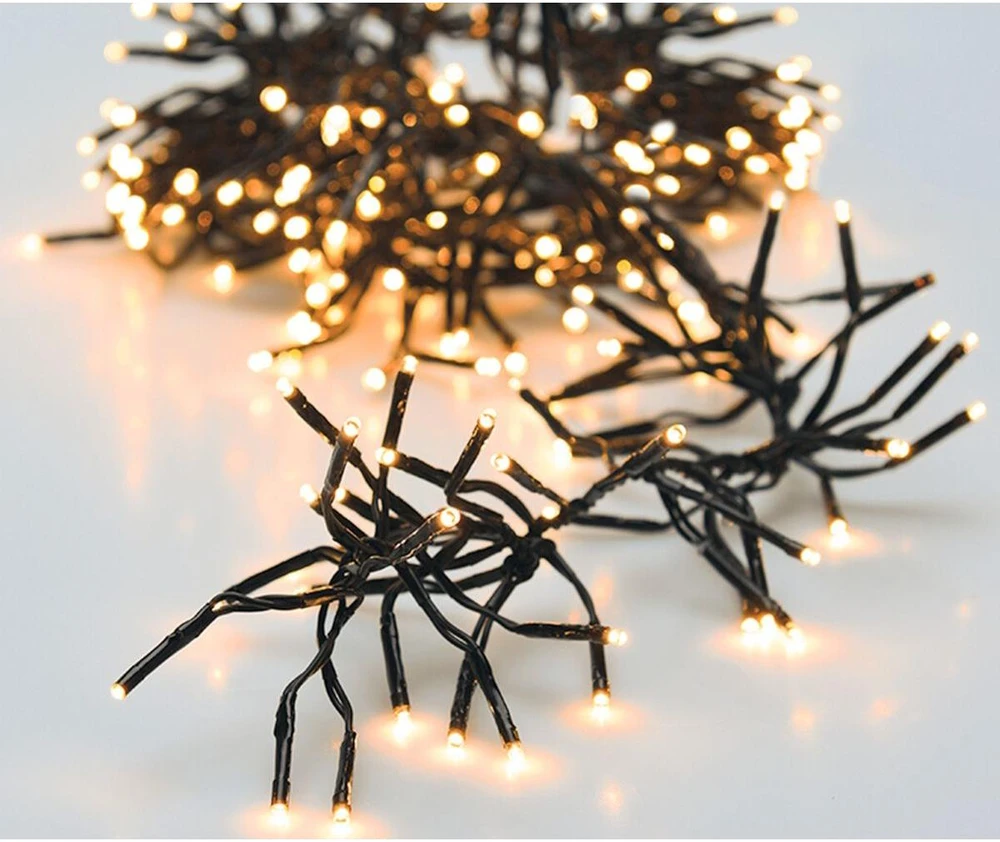 Mondex kalėdų eglutės dekoracijos 576 LED su laikmačiu