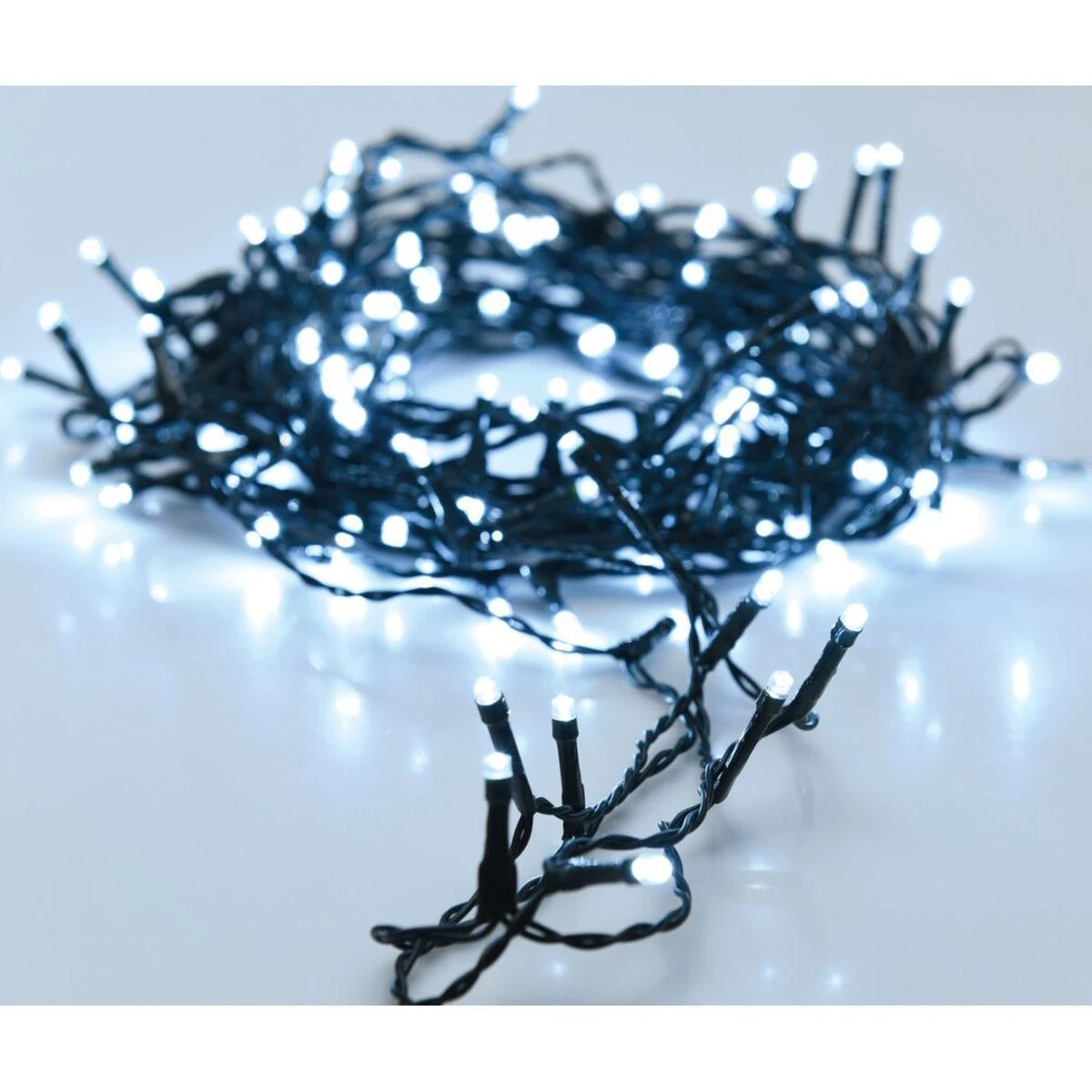 Christmas Decoration KALĖDINĖS LEMPUTĖS ŠVIESOS GIRLIANDA 120 LED LAIKMATIS ŠALTA BALTA 809917