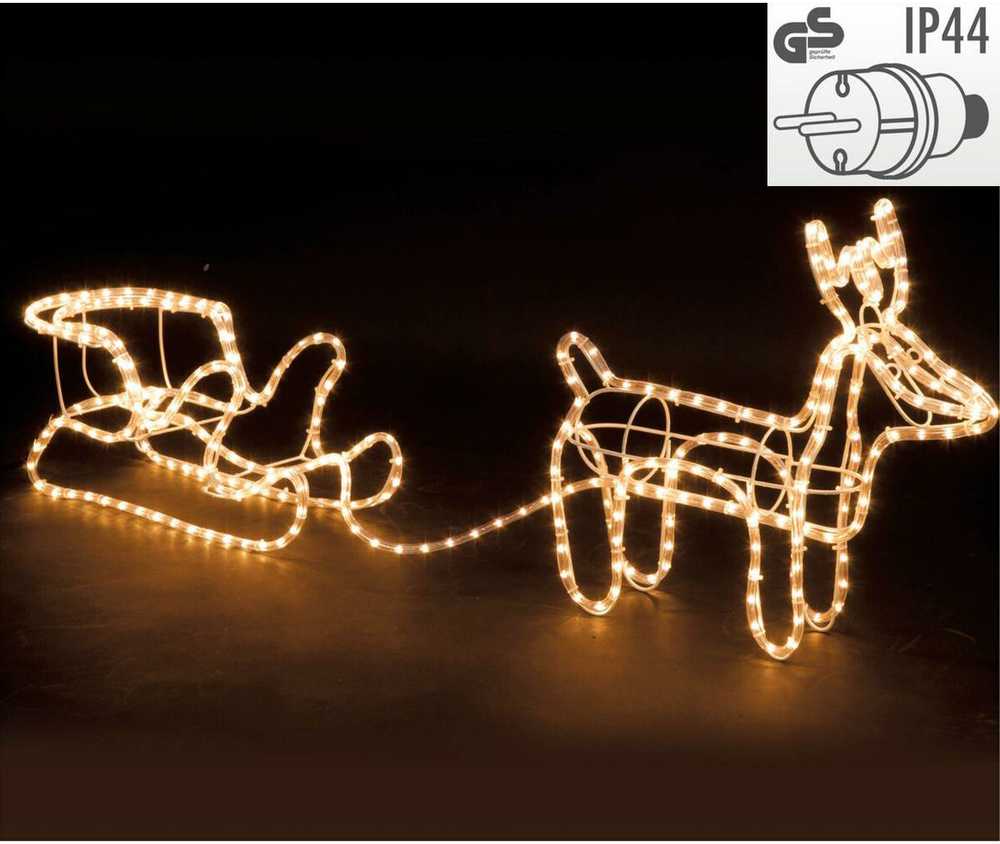 Christmas Decoration Kalėdinė šviečianti dekoracija Elniukas, 324 LED
