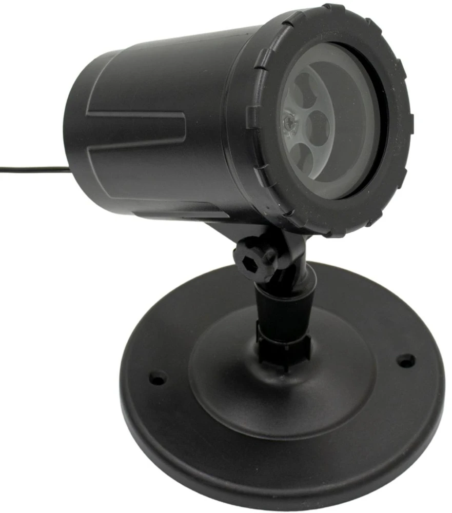 KOOPMAN Projektorius SNOWFLAKE, 4 LED, 8 W, IP44 adapteris