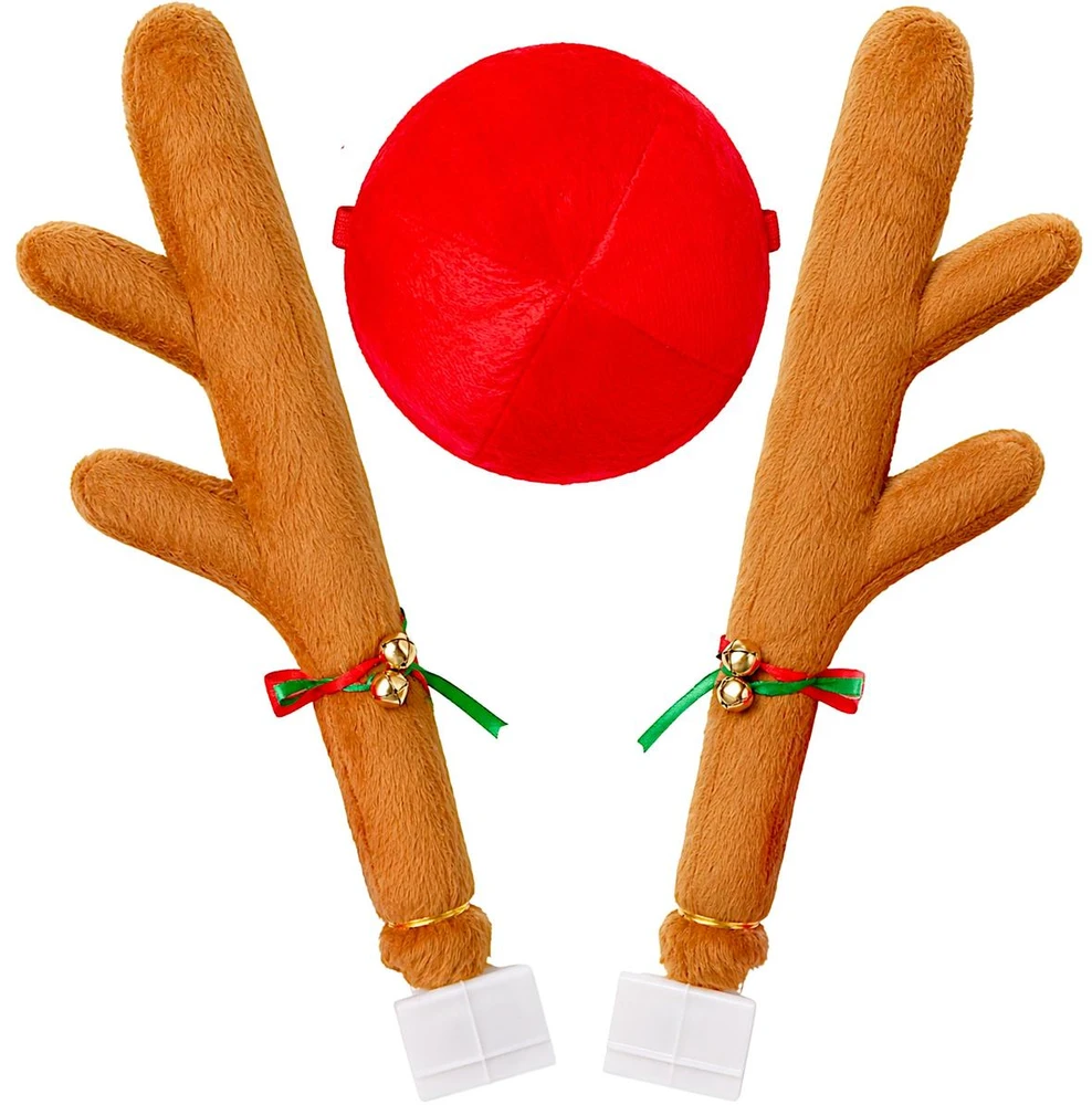 KOOPMAN Rinkinys DO DEKORACJI SAMOCHODU RENIFER