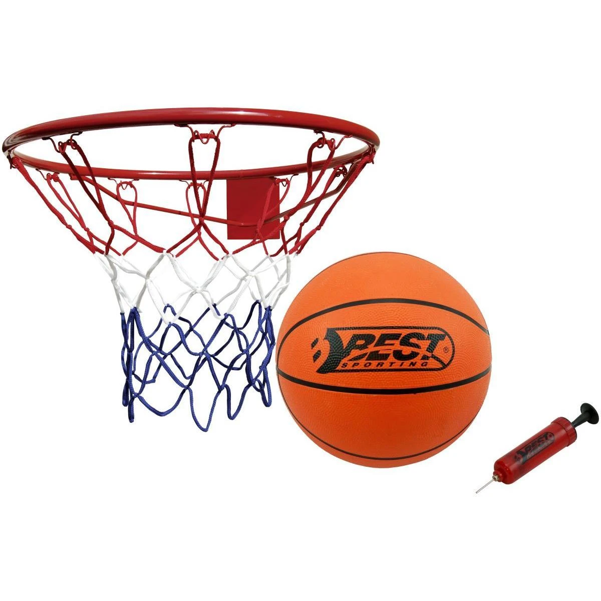 Best Sporting Krepšinio lankas su kamuoliu ir pompa