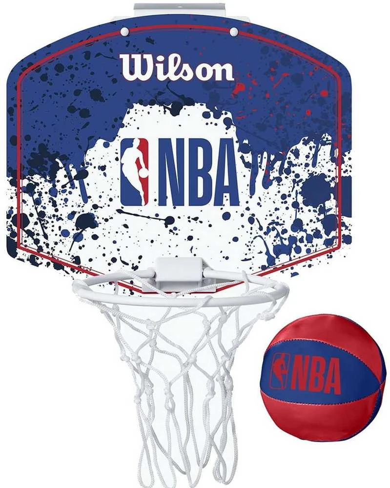 WILSON NBA TEAM MINI HOOP NBA RWB mini krepšinio lenta su kamuoliuku