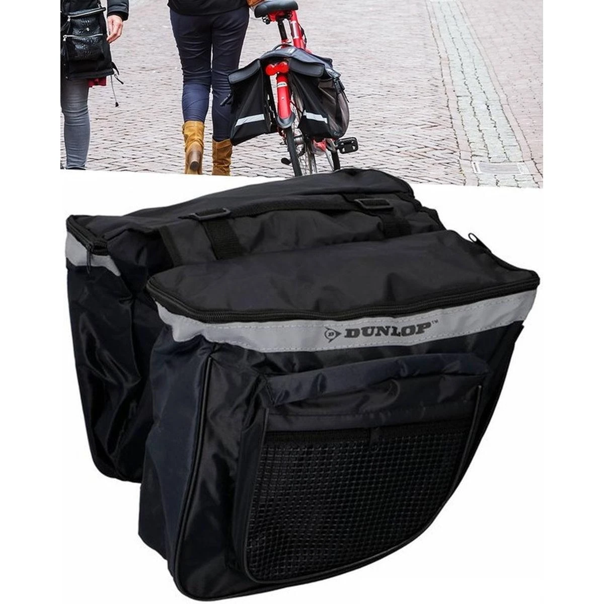 Dunlop Dviguba dviračio krepšys gale, 26L
