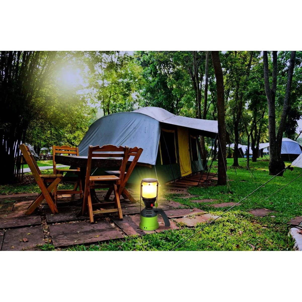 Lampa Turistinis žibintas Kinzo