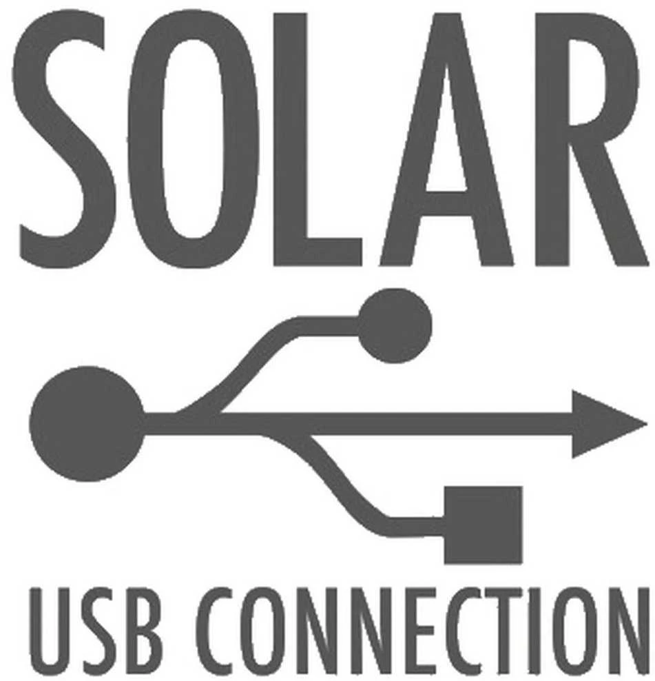 Kempingo lempa su saulės energija ir USB „Redcliffs“