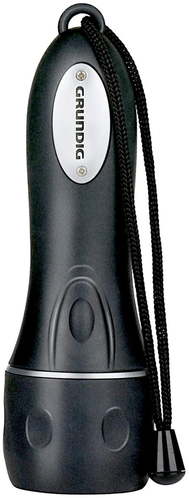LATARKA RĘCZNA LED GRUNDIG 3 LED 16CM NA 2 BATERIE AA