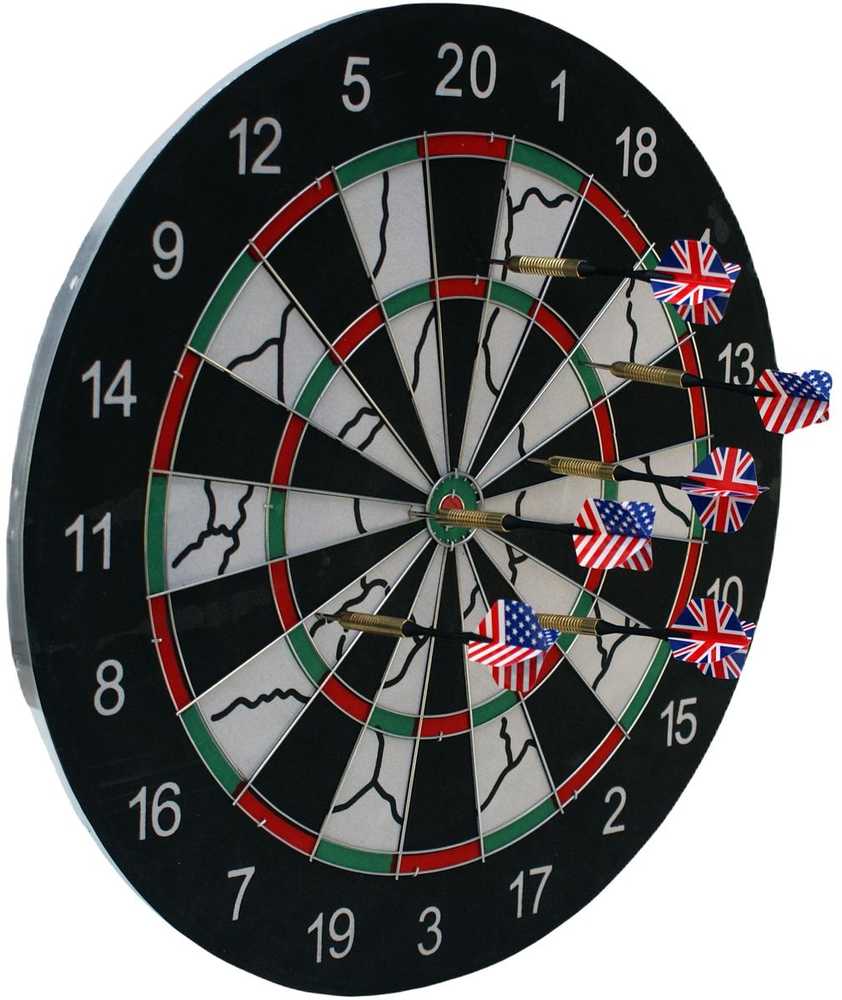 Enero lauko dart lenta 45 cm su 6 strėlytėmis