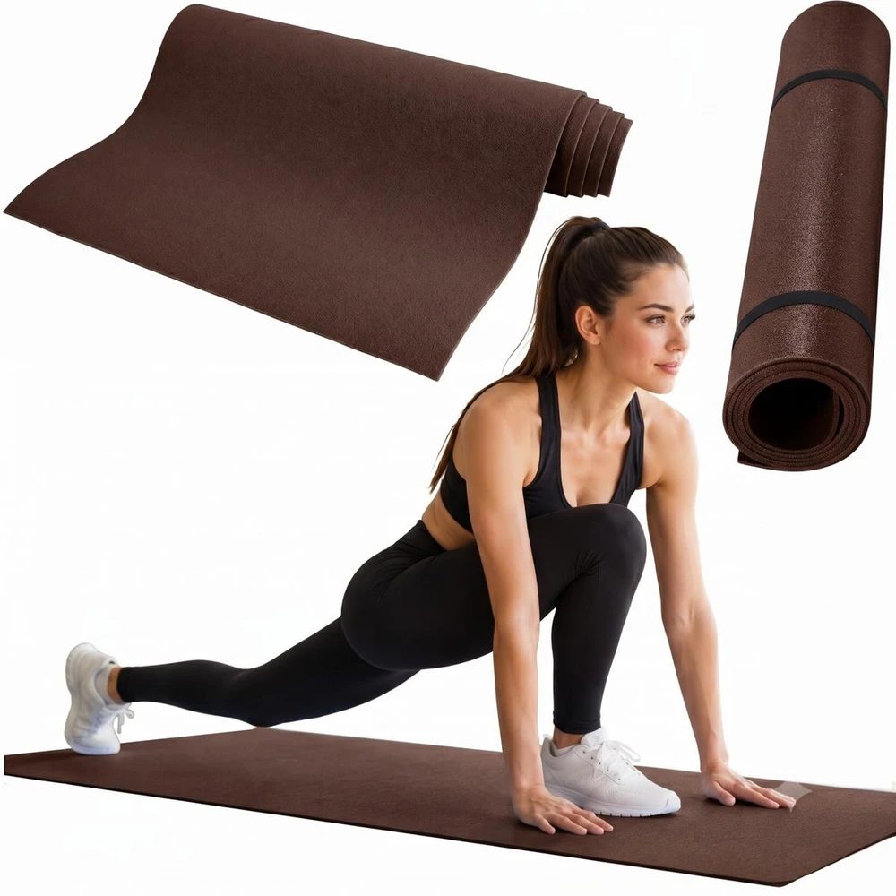 Enero Jogos kilimėlis Eb Fit 180x61x0,4 cm, pilkas