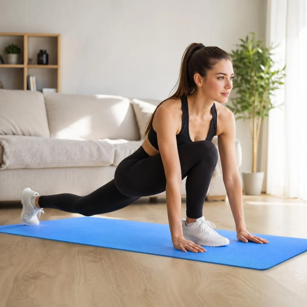 Enero Jogos kilimėlis Eb Fit 180x61x0,4 cm, mėlynas