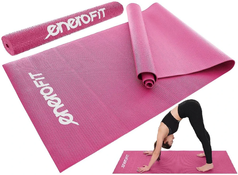Enero Kilimėlis Jogai EB FIT 170x60x3mm Rožinis 581397
