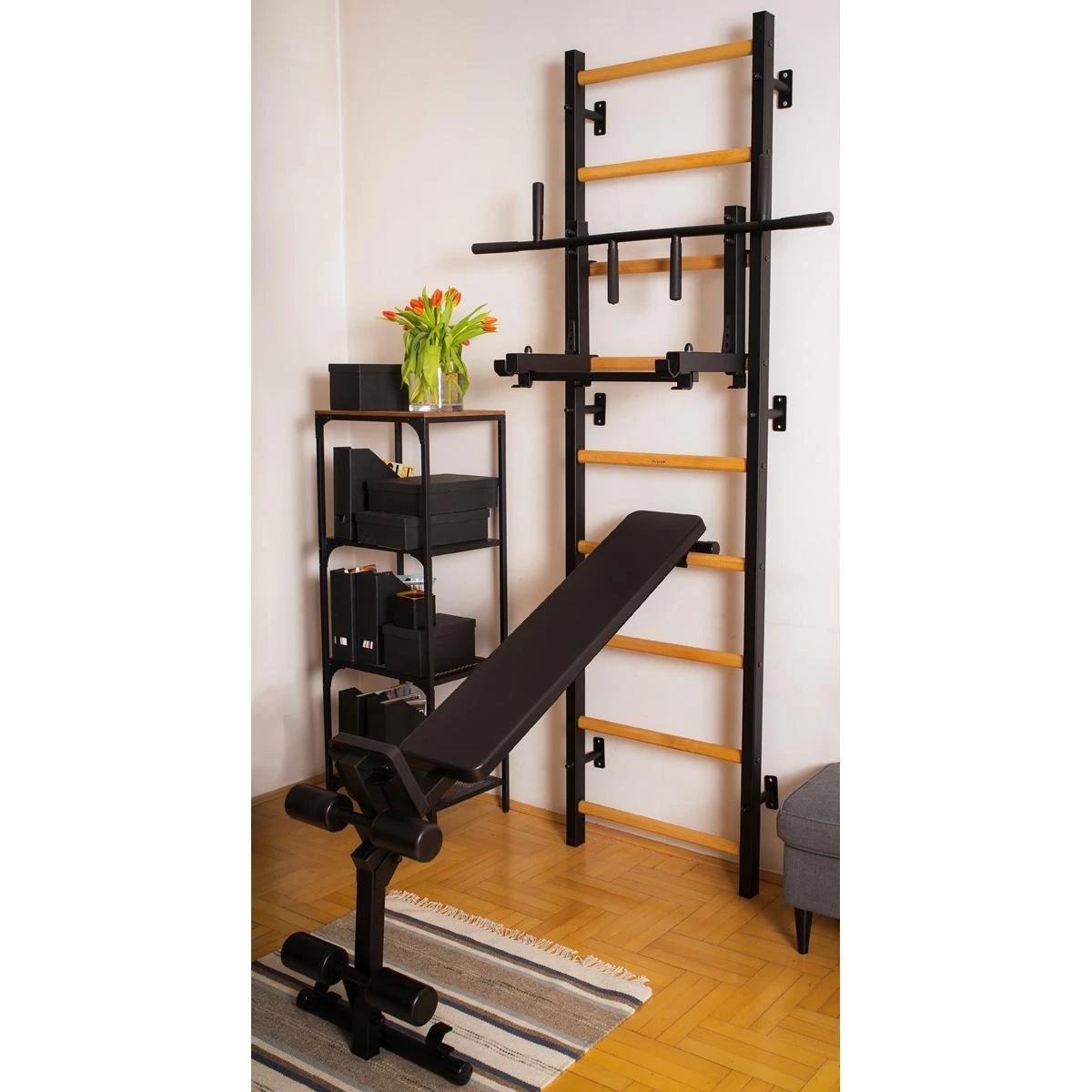 Metalinis skersinis prisitraukimams BenchK PB710B