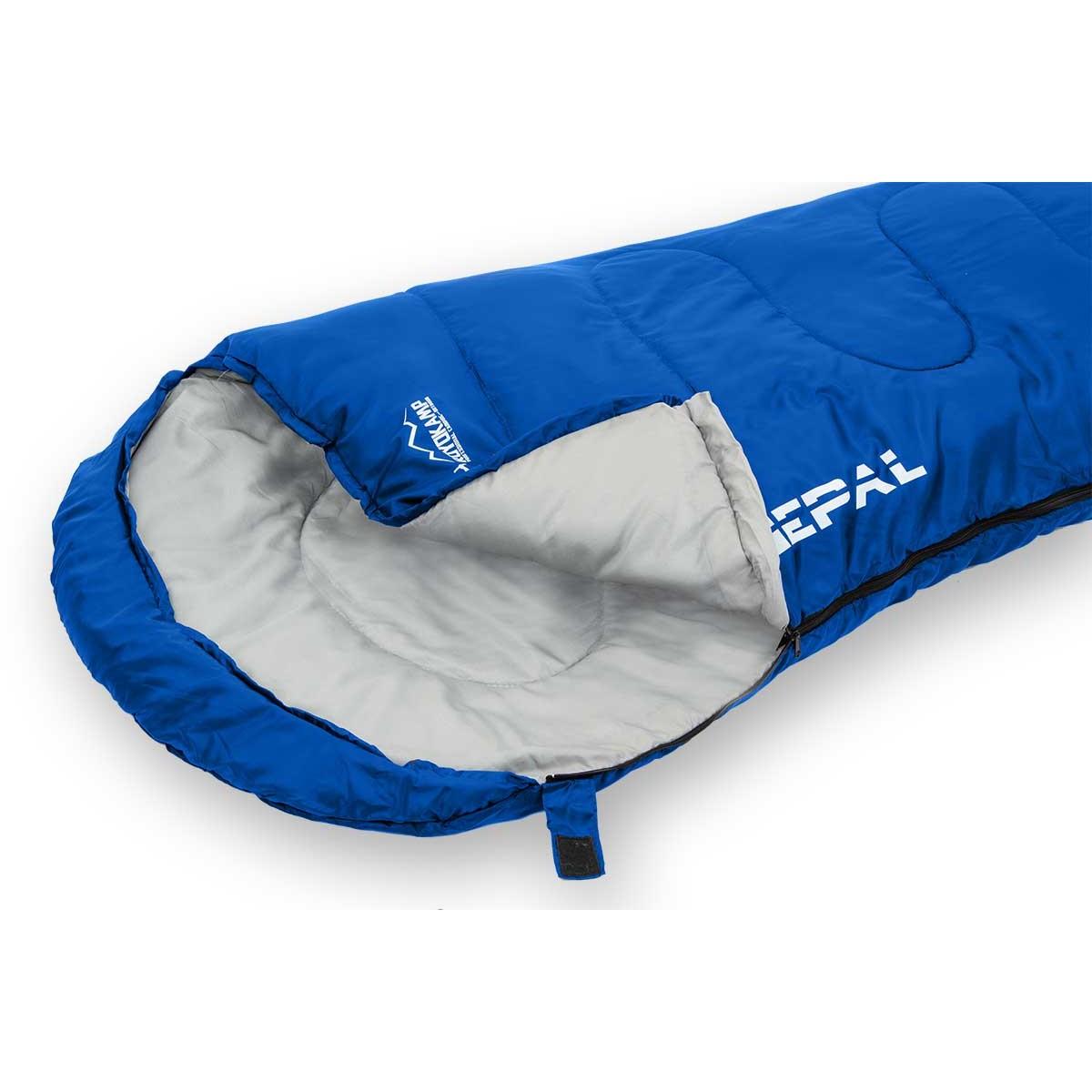 TURISTINIS MIEGMAIŠIS NEPAL SU KOMPRESIJA 210X80X50CM TAMSIAI MĖLYNAS ENERO CAMP 1045658