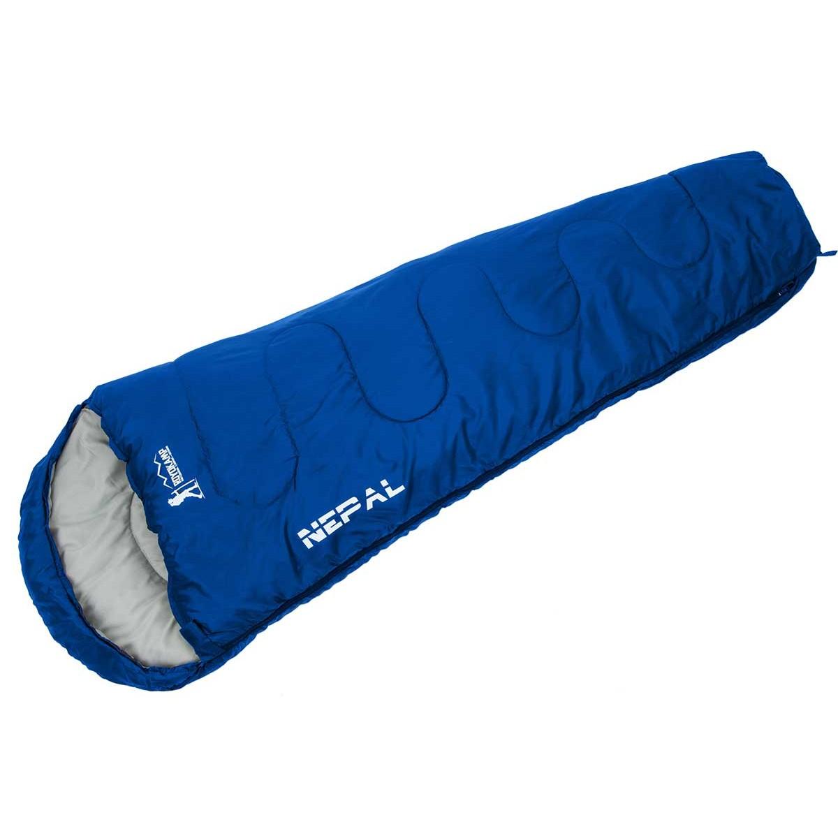 TURISTINIS MIEGMAIŠIS NEPAL SU KOMPRESIJA 210X80X50CM TAMSIAI MĖLYNAS ENERO CAMP 1045658