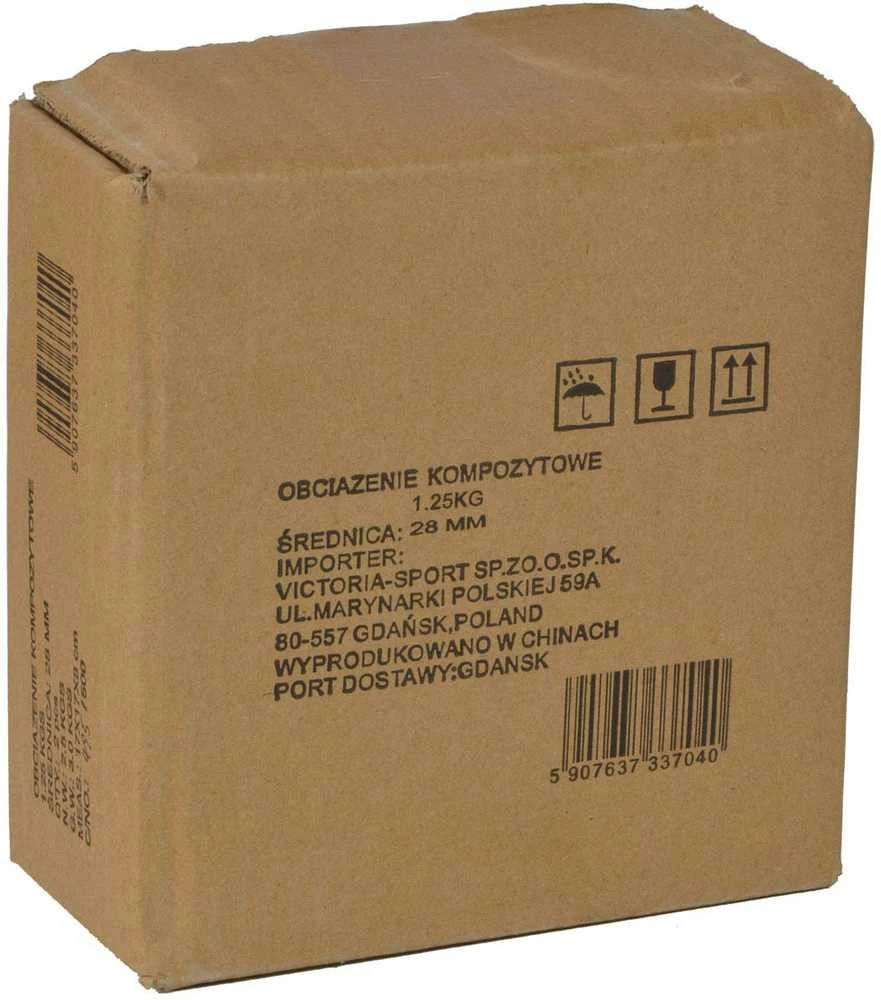 Betoninis svoris 1,25 kg Enero Fit