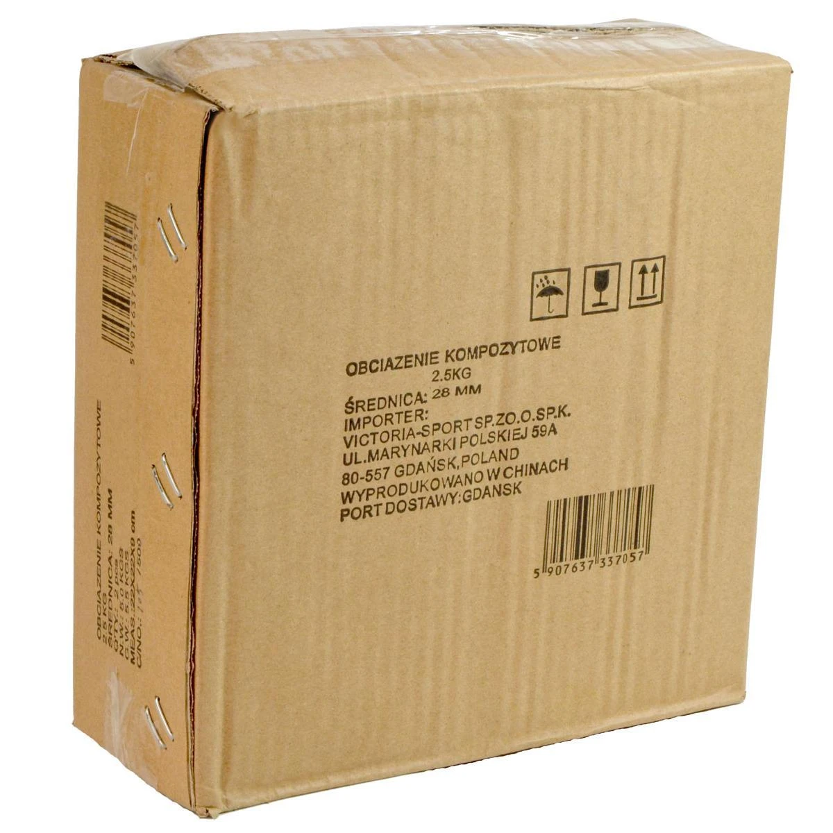 Betoniniai svarmenys 2,5kg ENERO FIT