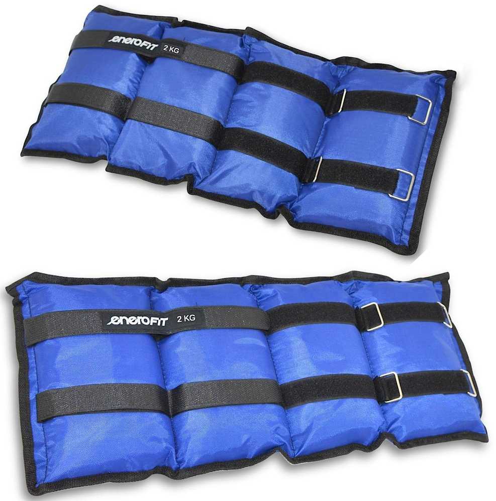 Dėvimas rankų ir kojų svoris EB Fit, 4kg (2x2kg)