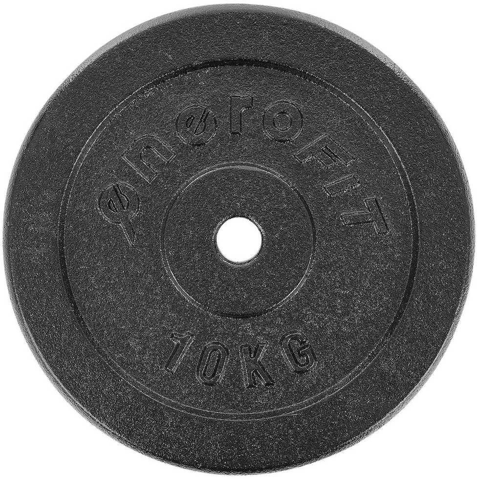 Ketaus svoris juodas 10 kg Enero Fit