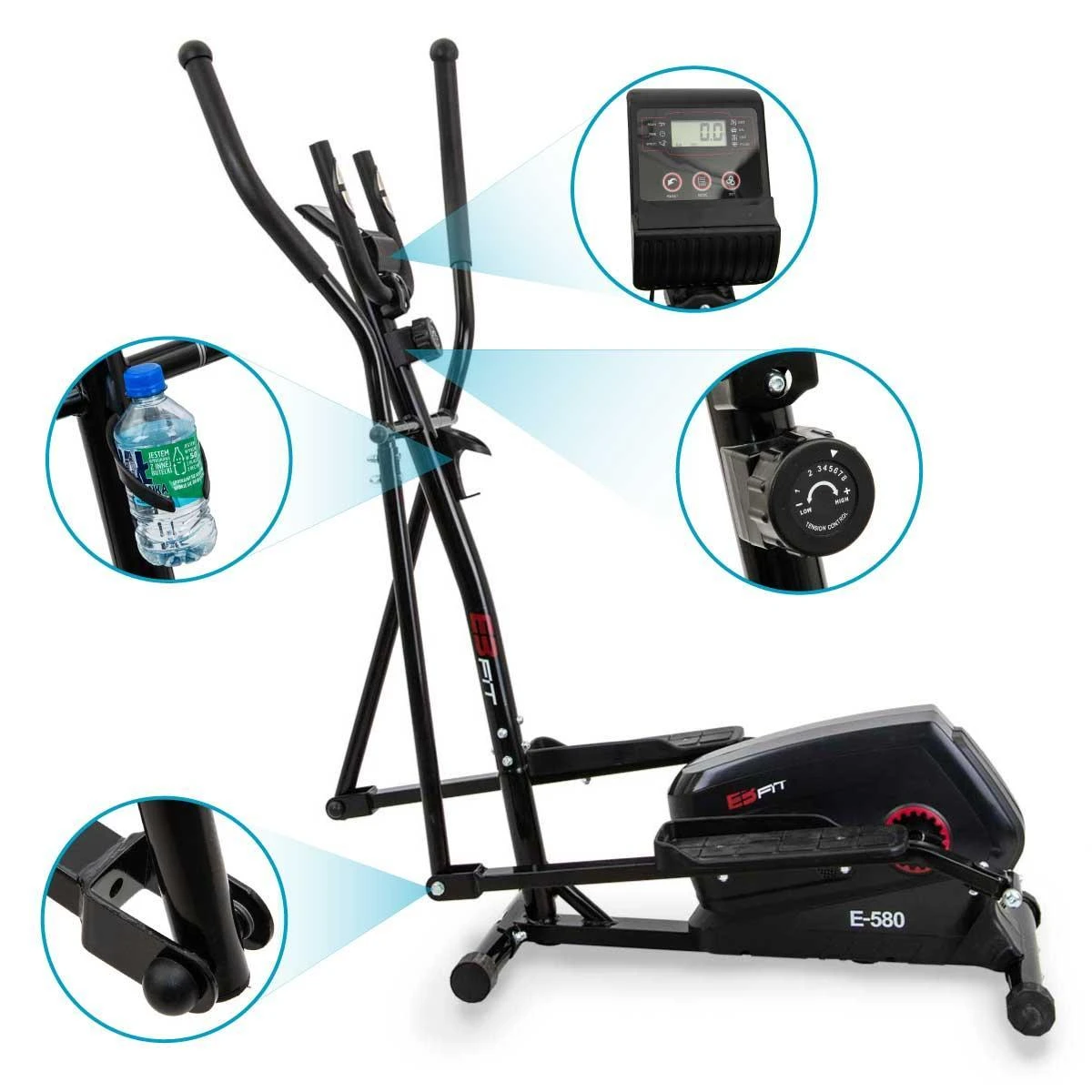 Magnetinis elipsinis treniruoklis EB Fit E580