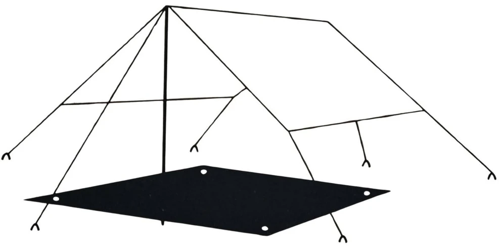 Palapinės grindys 3x2 m Redcliffs