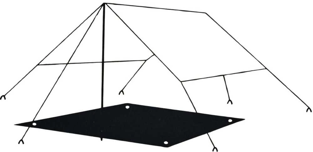 RedCliffs kilimėlis palapinėms 300x400 cm - Atsparus vandeniui, universalus