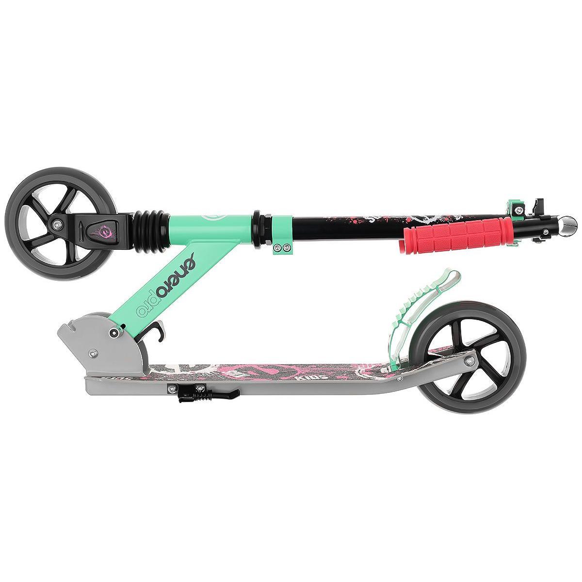 Paspirtukas PB Kid Girl 145 mm, rožinis/žalias
