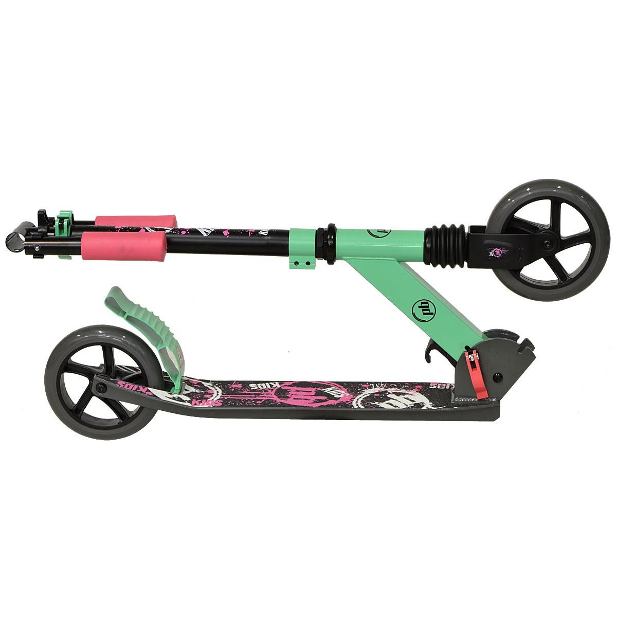 Paspirtukas PB Kid Girl 145 mm, rožinis/žalias