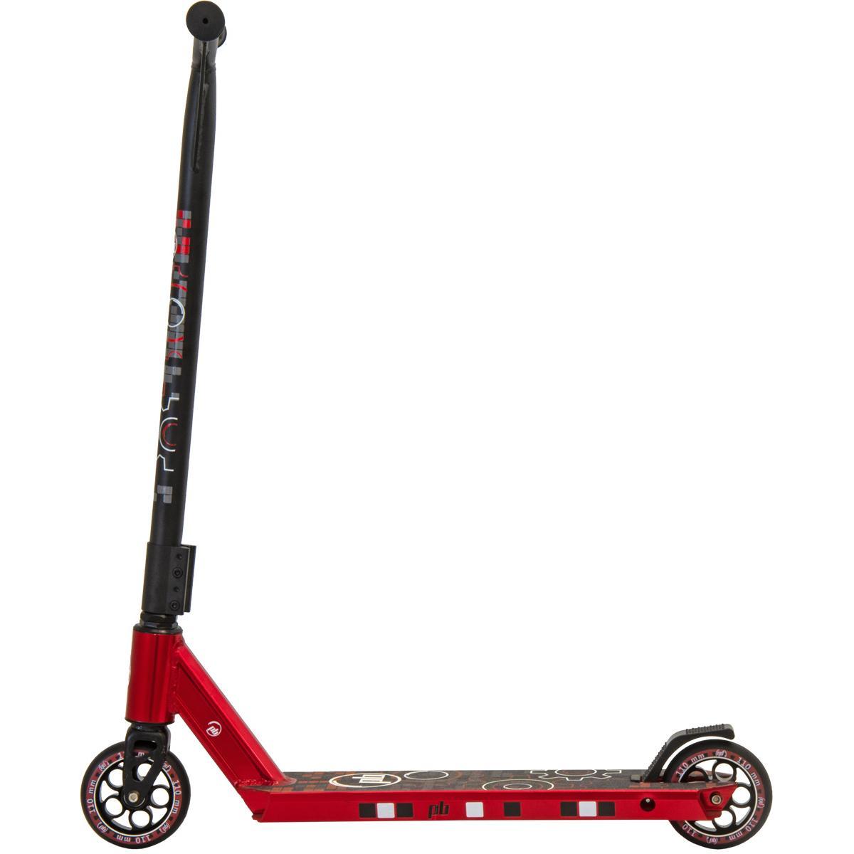 Triukinis paspirtukas PB Gear, 110mm, raudona