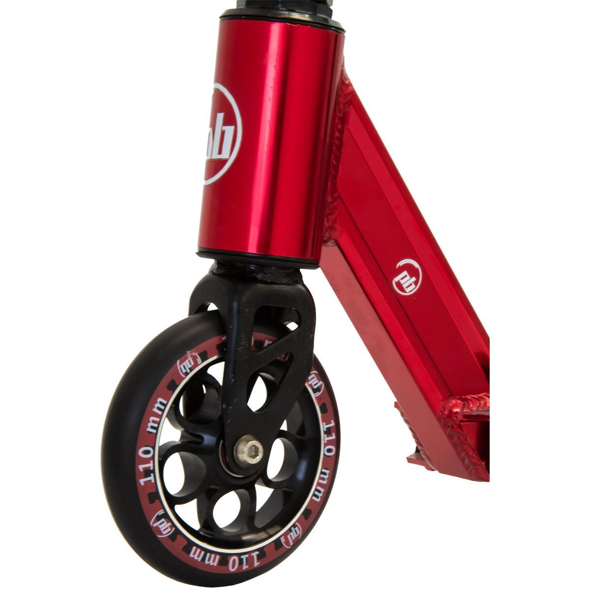 Triukinis paspirtukas PB Gear, 110mm, raudona