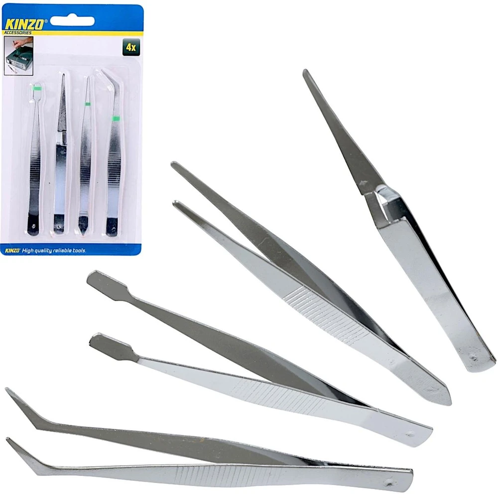 Kinzo Oem Pincetų rinkinys - 4 vnt.