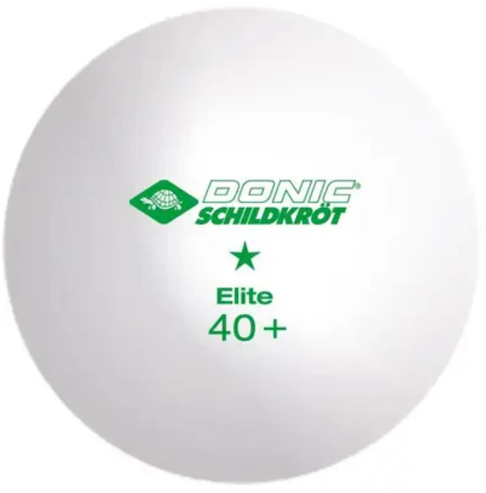 Ping teniso kamuoliukai Donic Elite * balti 3vnt