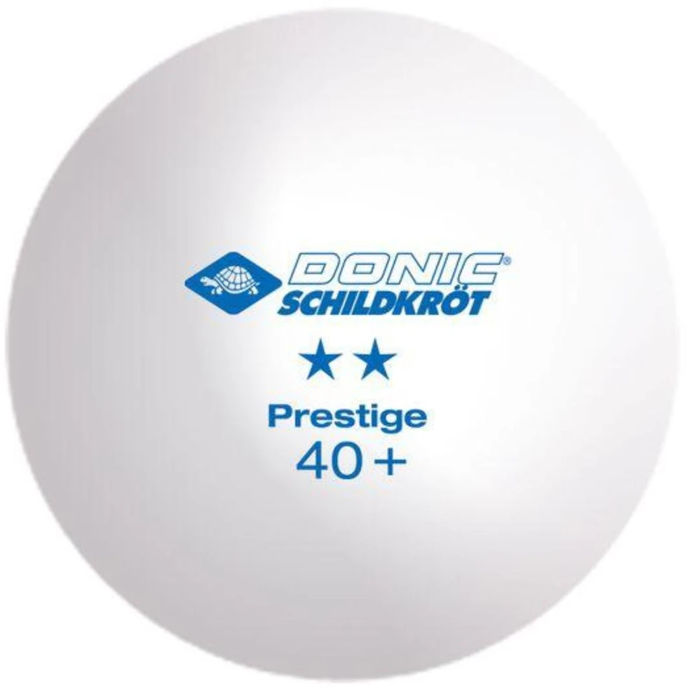 PIŁECZKI DO TENISA STOŁOWEGO 2- STAR PRESTIGE POLY 40 balta 3SZT DONIC