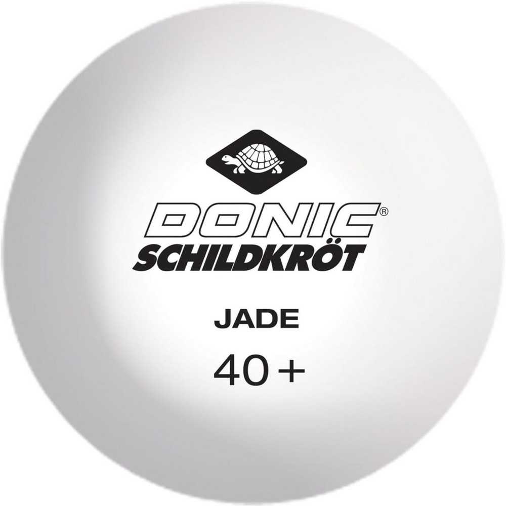 Ping teniso kamuoliukai Donic Jade 6 vnt balti