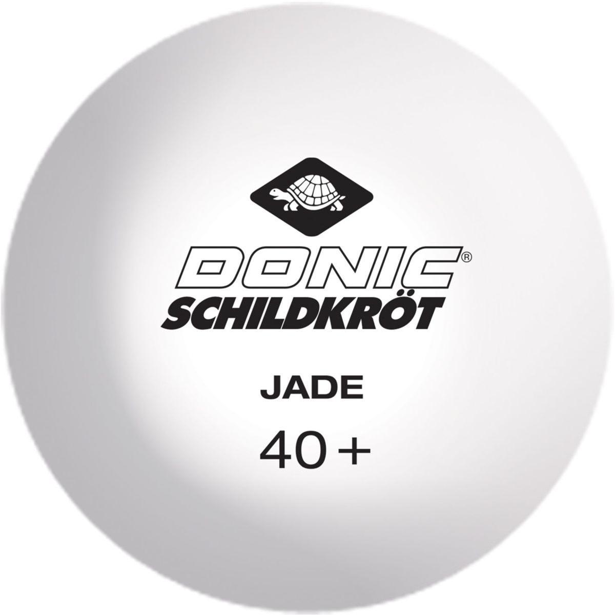 Ping teniso kamuoliukai Donic Jade 6 vnt balti