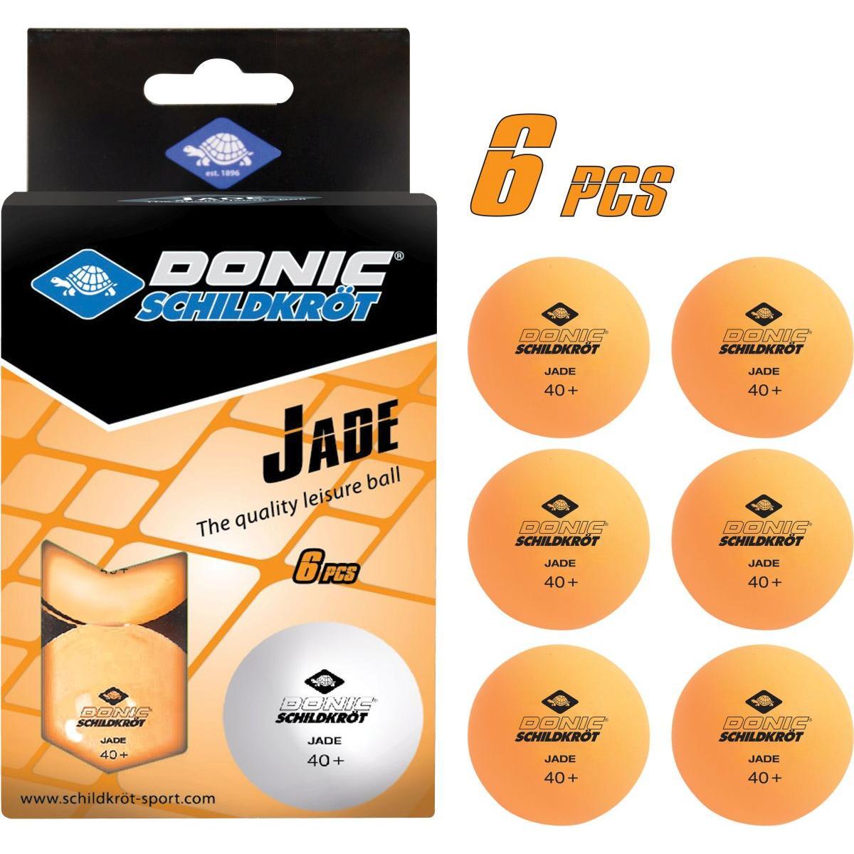 Victoria Sport Ping teniso kamuoliukai Donic Jade, 6 oranžiniai