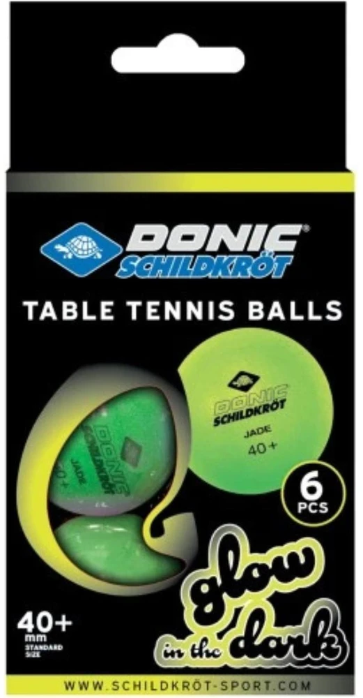 Stalo teniso kamuoliukai DONIC P40+ Glow