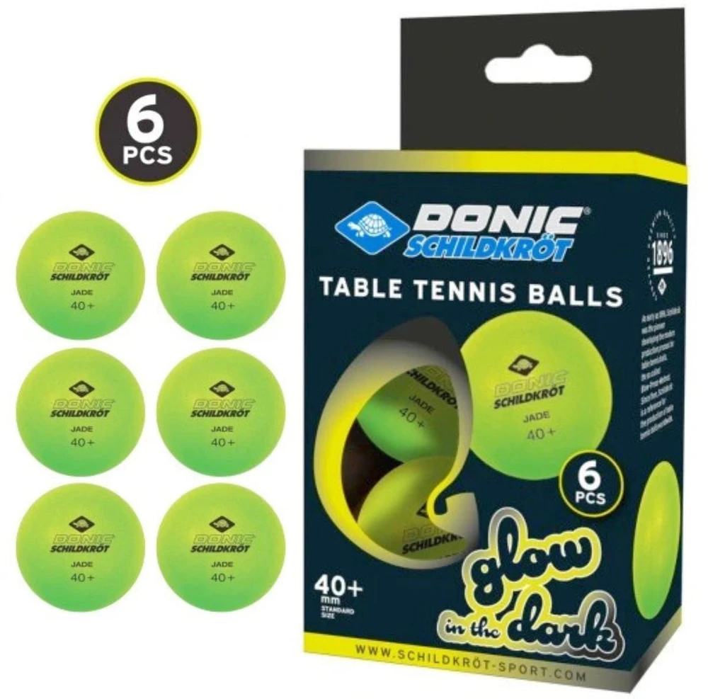 Stalo teniso kamuoliukai DONIC P40+ Glow