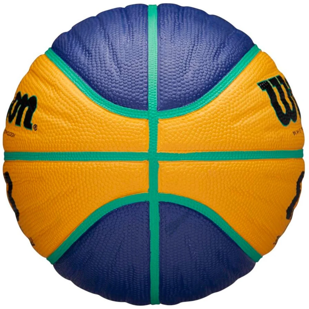 Krepšinio kamuolys Wilson Fiba 3x3 Junior geltona ir-mėlyna WTB1133XB (5)