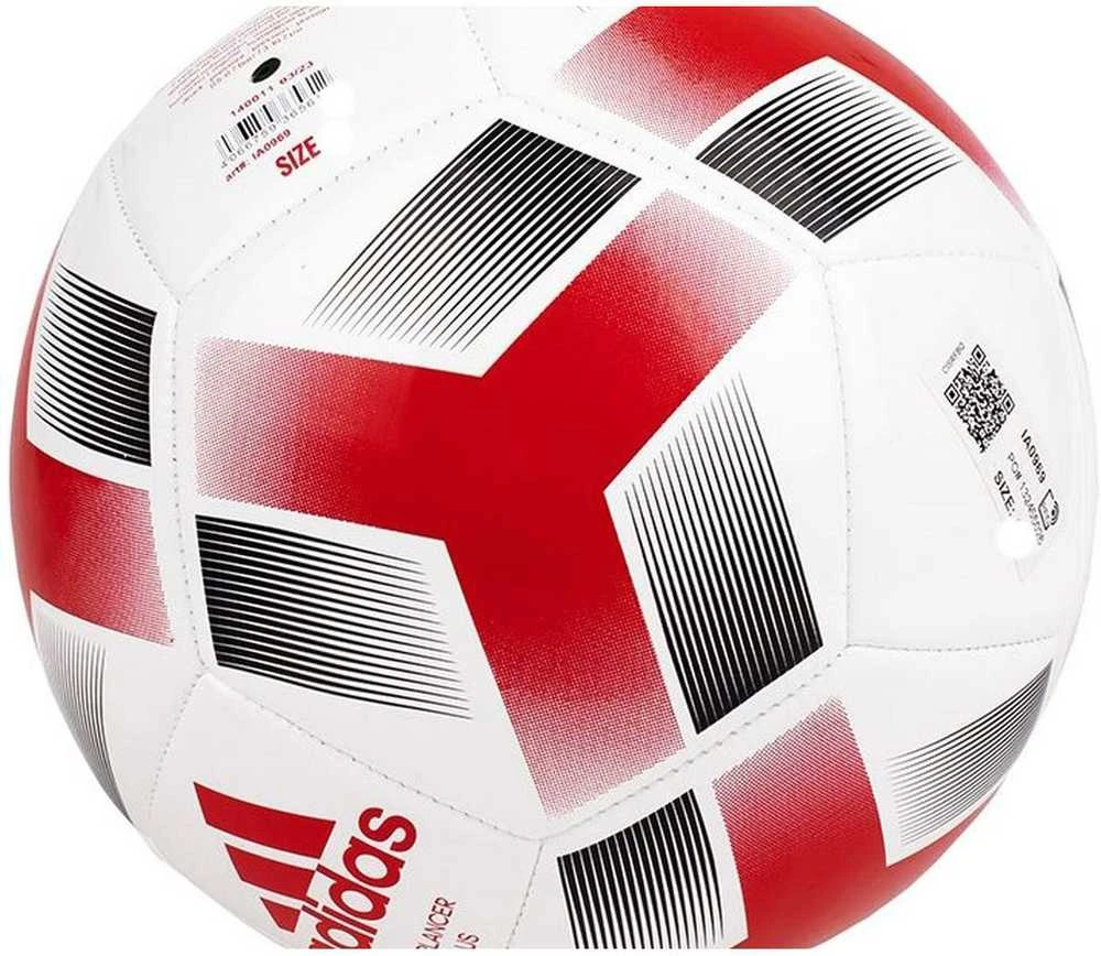 Futbolo kamuolys adidas Starlancer Plus balta ir-raudona IA0969 (5)