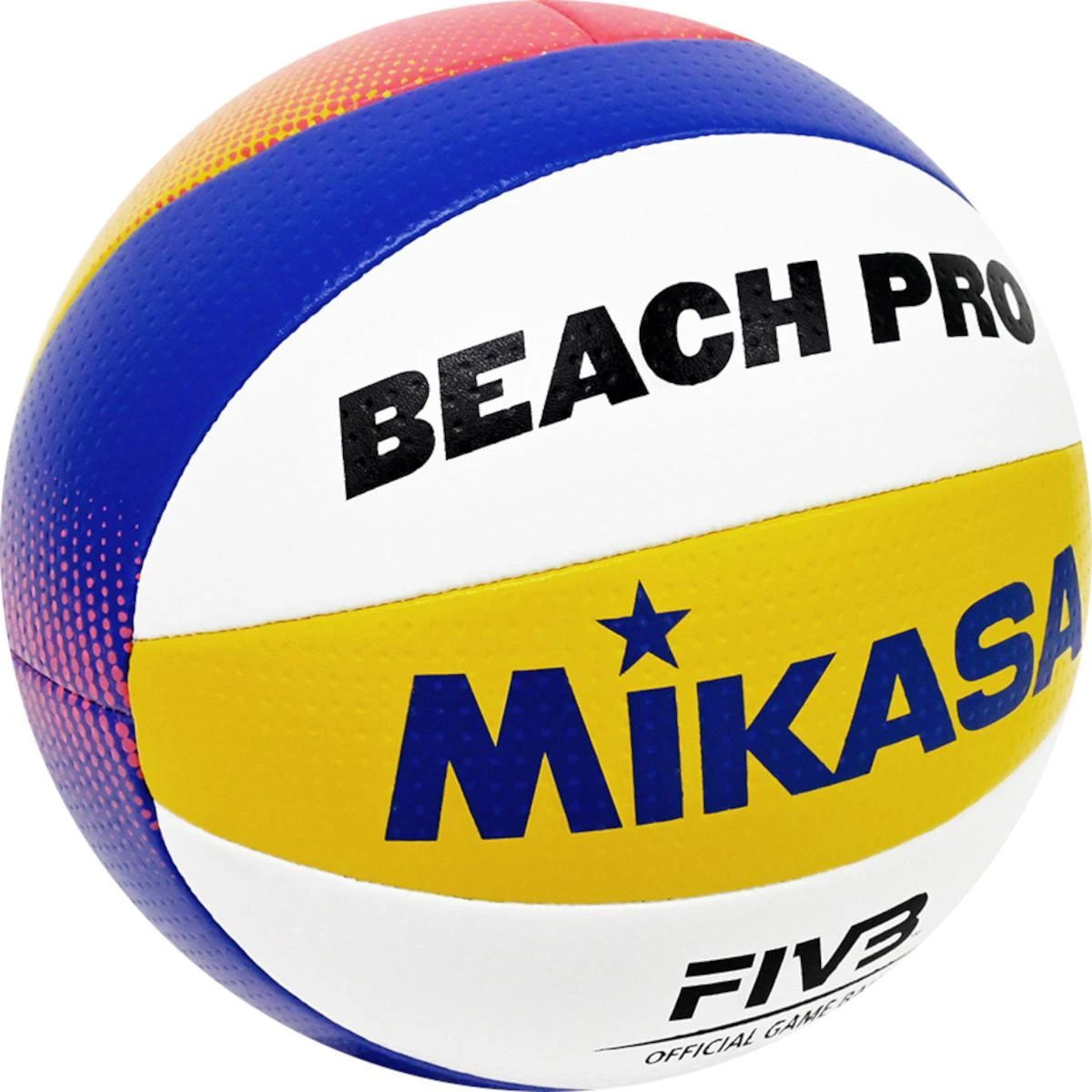 MIKASA BV550C-WYBR Paplūdimio tinklinio kamuolys Beach Pro, Dydis: 5
