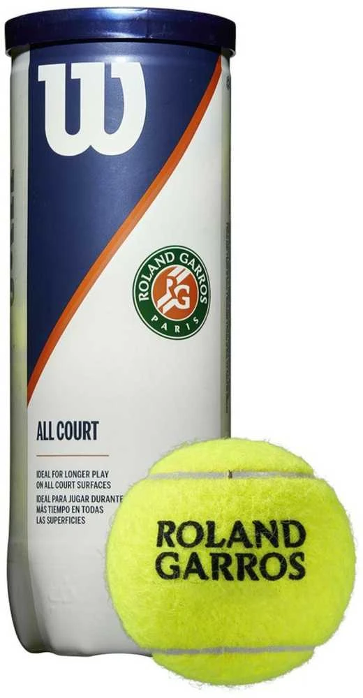 WILSON ROLAND GARROS (3) teniso kamuoliukai