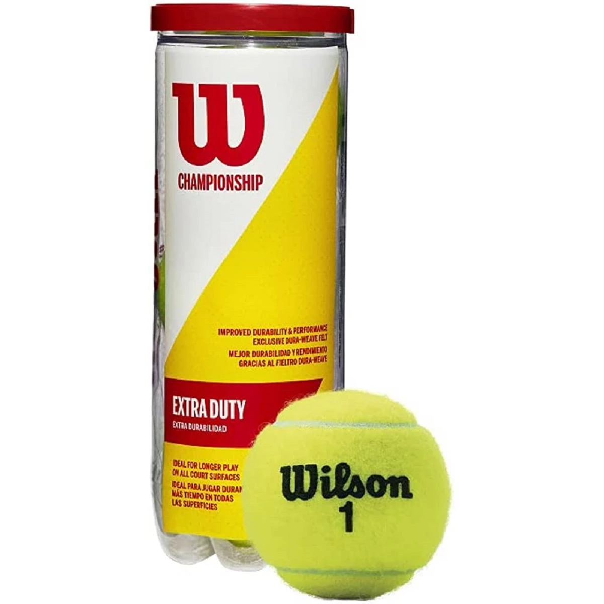 Teniso kamuoliukai WILSON CHAMPIONSHIP 3vnt WRT100101