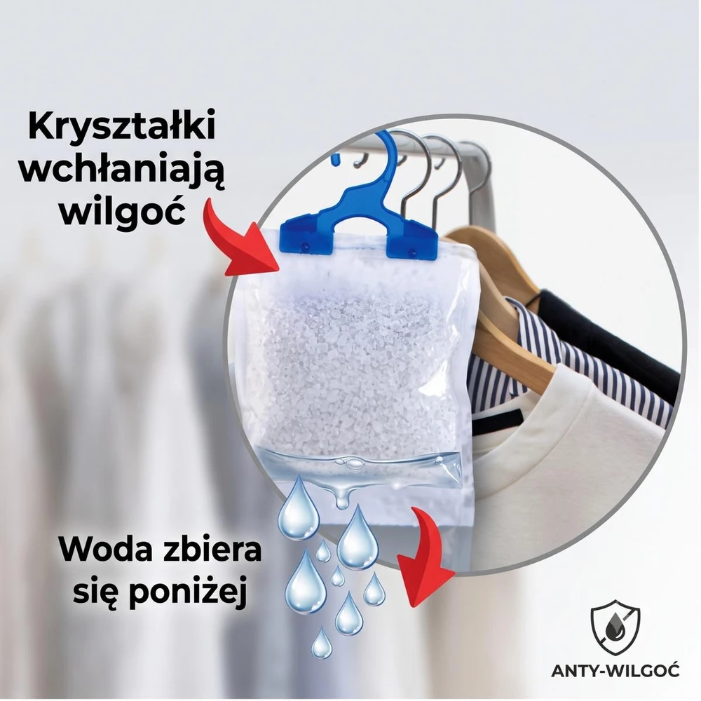 Sausintuvas Alpina Drėgmės sugėriklis pakabinamas 210 g