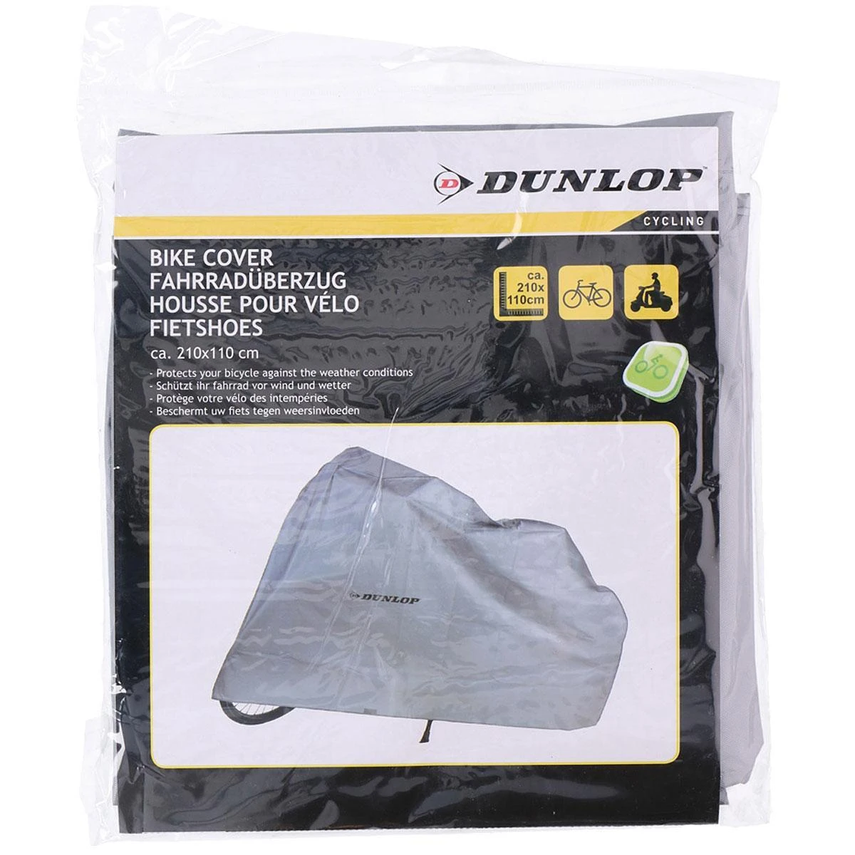 Dunlop motociklo ir dviračio uždangalas 210x110 cm