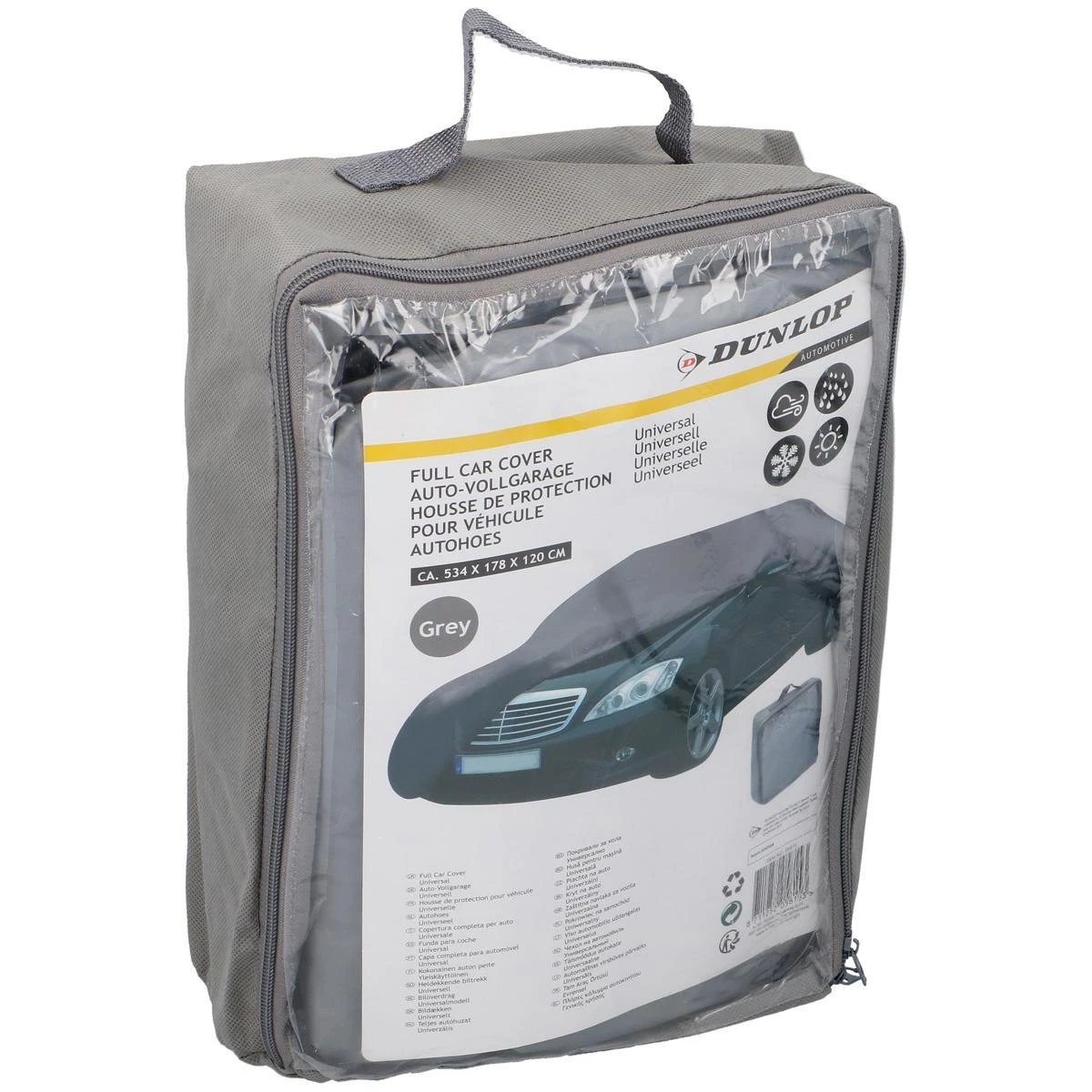 Dunlop Automobilio užvalkalas PEVA 534x178x120 cm