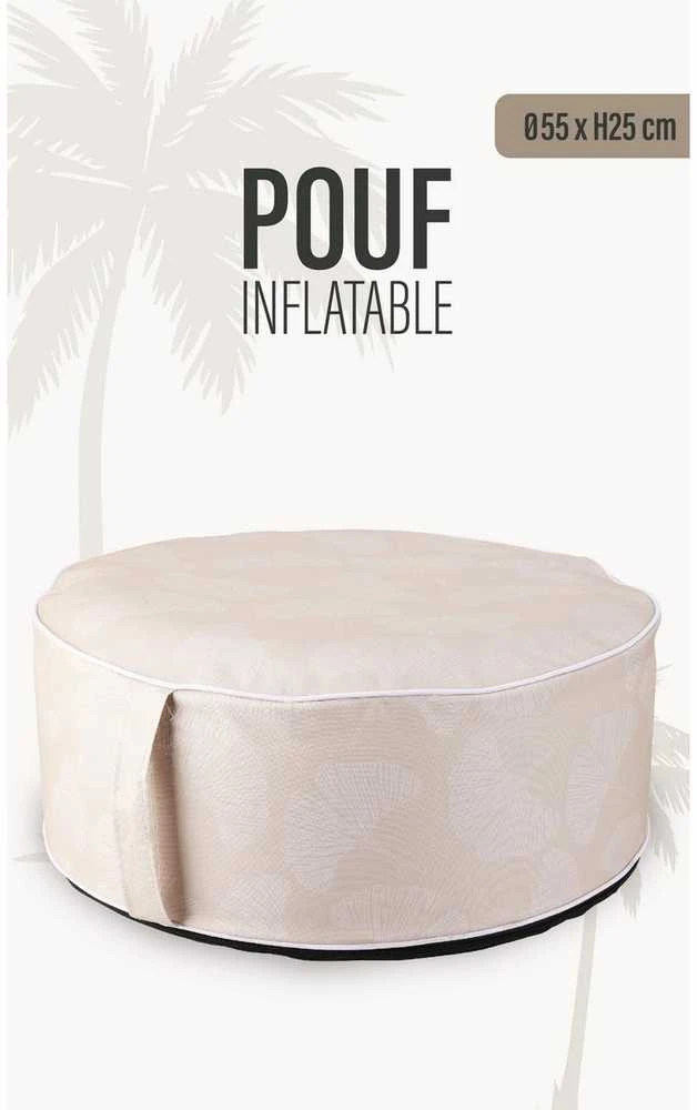 ProGarden Pripučiamas turistinis sėdynė sodui 55x25 cm rožinis
