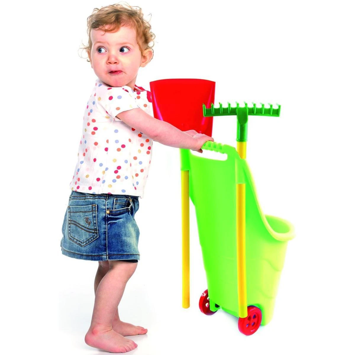 Big Jigs Lauko žaislas Paradiso GARDEN TROLLEY WITH TOOLS, 33x44 cm
