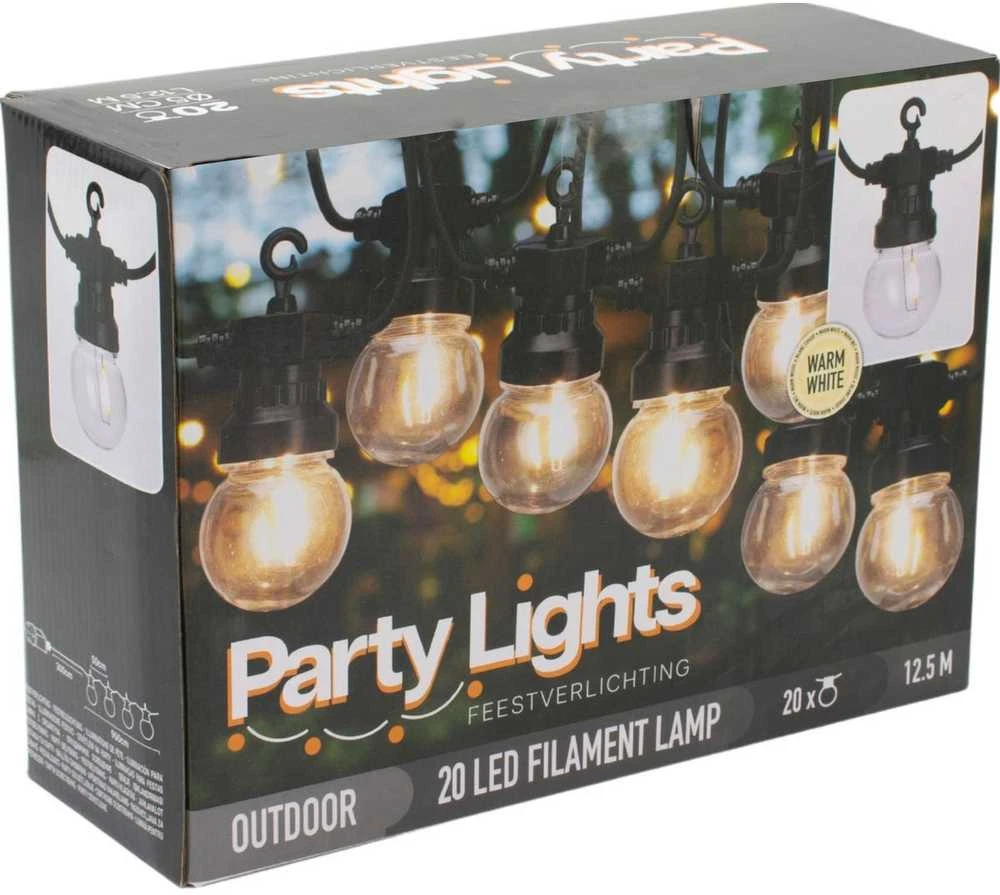 ProGarden sodo švieselių girlianda 20 LED