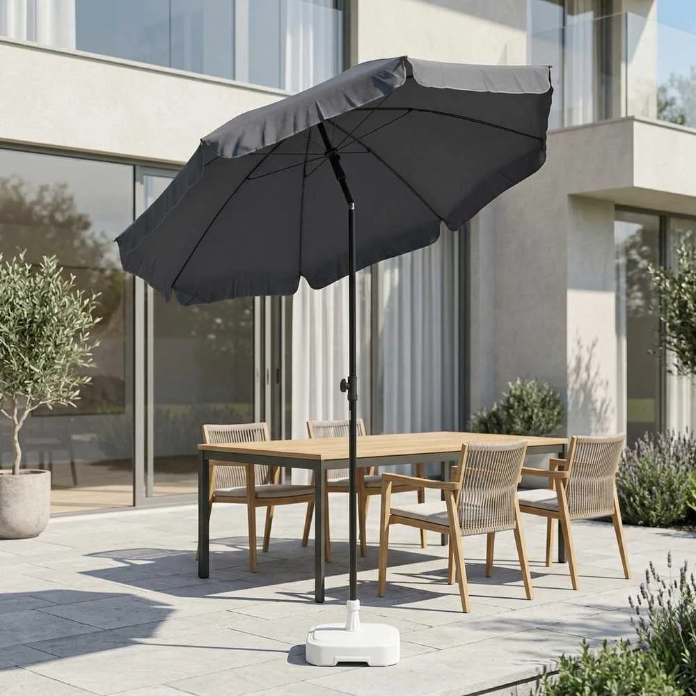 ProGarden Sodo skėtis 185 cm, smėlio spalvos